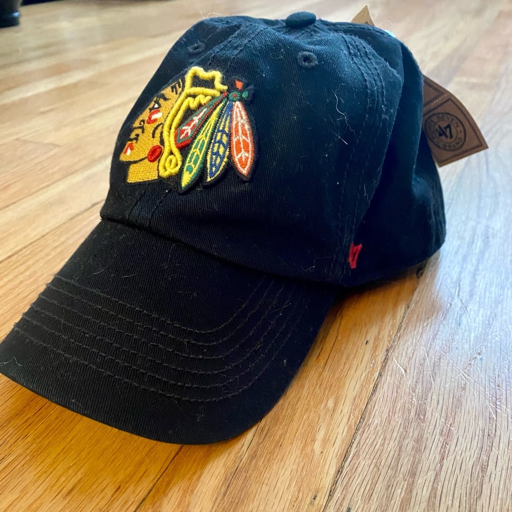 NWT ‘47 Brand Chicago Blackhawks hat. Size small